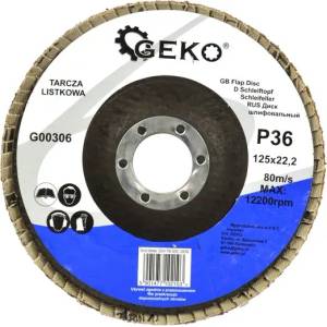 VERKE Ламелен шлифовъчен диск 125 мм p36 00385 (v44160)