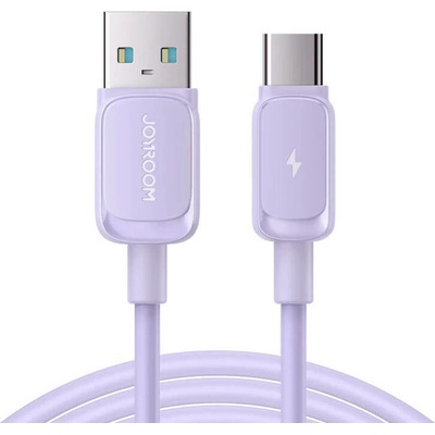 Joyroom S-AC027A14 USB to USB C, 3A, 1,2m, fialový
