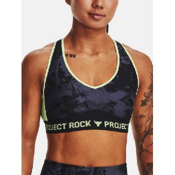 Under Armour UA Project Rock Crssbk Bra Print Cпортен Сутиен Under Armour | Cheren | ЖЕНИ | XS