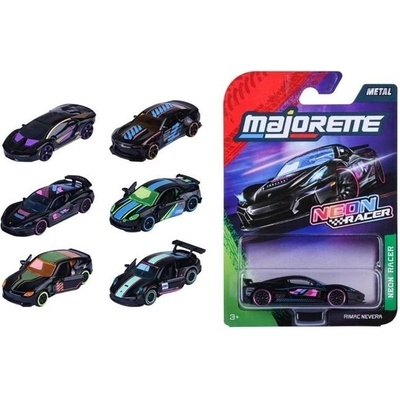 Majorette neon racer premium mini autíčko 7,5 cm (1 ks)
