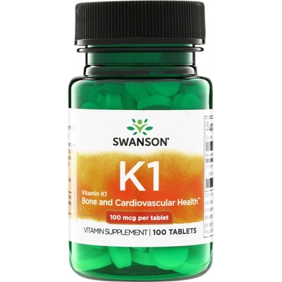Swanson Vitamin K-1 100 mcg 100 tabliet