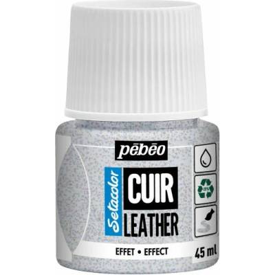 Pebeo Setacolor effect farba na kožu 45 ml trblietavá dúhová