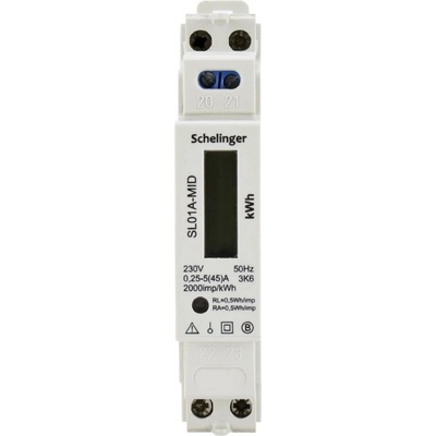 Počítadlo Schelinger 230 V IP20 5 A