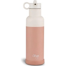 Citrón Nerezová fľaša na vodu Blush Pink 500 ml