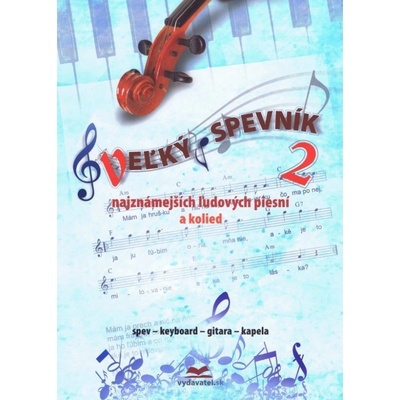 Veľký spevník 2 najznámejších ľudových piesní a kolied