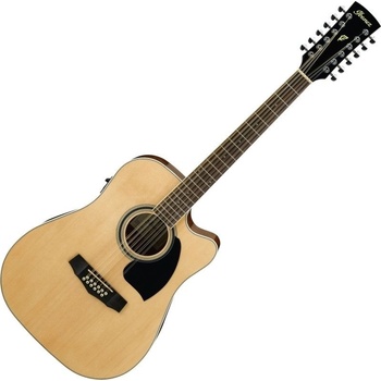 Ibanez PF1512ECE Natural 12-струнна електро-акустична китара