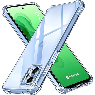 Techsuit Силиконов калъф с подсилени ръбове за Motorola Moto G13/Moto G23 - Прозрачен KP29943 (29943)