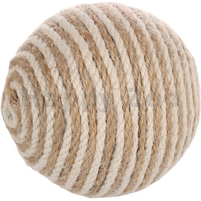 FLAMINGO Hračka pro kočky Bandit Floris míček jutový 10cm