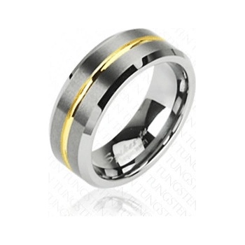 Steel Edge Wolframový prsten Spikes 113