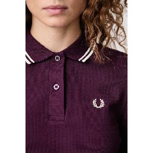 Fred Perry блуза с дълги ръкави дамска от памук (G3636.05D)