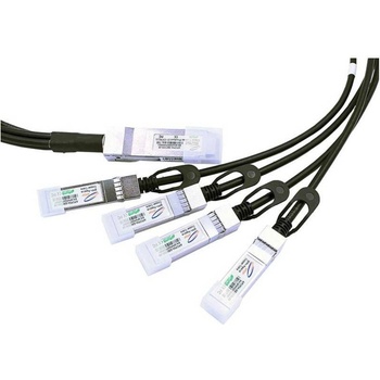Atop technology 40 гигабита QSFP+ към 4 x 10 гигабита SFP+ хибриден сплитер с 2 метра кабел (APCP04-QSC020)