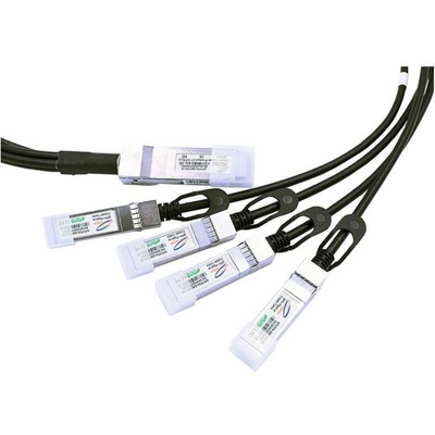 Atop technology 40 гигабита QSFP+ към 4 x 10 гигабита SFP+ хибриден сплитер с 2 метра кабел (APCP04-QSC020)