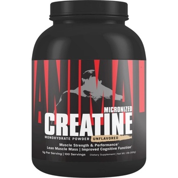 Universal Nutrition Animal Creatine | Creatine Monohydrate Powder [500 грама] Неовкусен