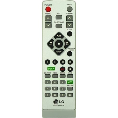 GENERAL LG 6710CMAP01A - съвместимо дистанционно управление на марката General (6710CMAP01A)