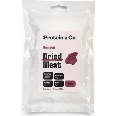 ProteinaCo Sušené danielie mäso 25 g