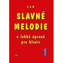 Slavné melodie v lehké úpravě pro klavír 1