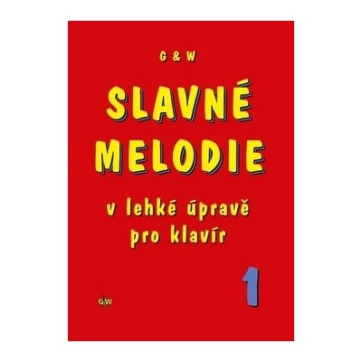 Slavné melodie v lehké úpravě pro klavír 1