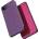 HQWear Калъф Clear View за iPhone 16e Flip Cover - розов (5907769376801)
