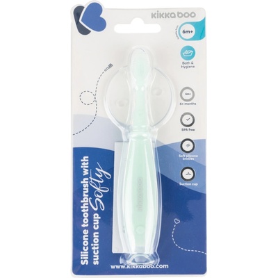 Kikka Boo Четка силиконова за зъби Softy Mint (kikka-31303040085)