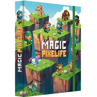 Junior Box na sešity A4 Jumbo MAX S9 Magic Pixelife