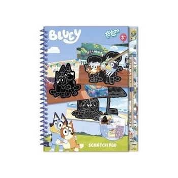 Bluey škrabací obrázky