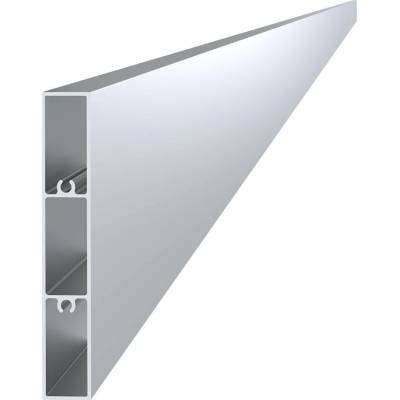 Profil na výplň 100x16x6000 mm, materiál EN AW-6060 T66, přírodní hliník bez povrchové úpravy, cena za KUS
