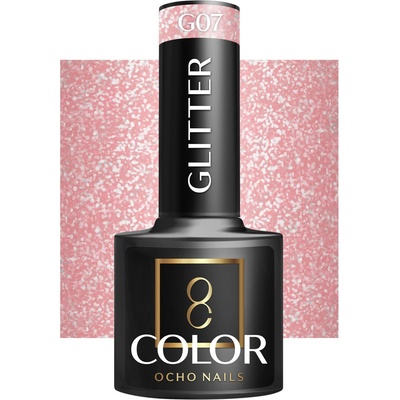 Ocho Nails lak na nechty s trblietkami G07 5 g