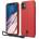 elago Slim Fit Strap Case - качествен поликарбонатов кейс с каишка за китката за iPhone 11 (червен)