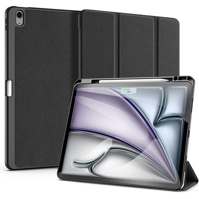 Dux Ducis Калъф с Pen Поставка за iPad Air 13" 2024-2025, Dux Ducis Domo Case, Черен (6934913006061)