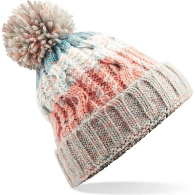 Beechfield s bambulí Corkscrew Beanie B486 naturální