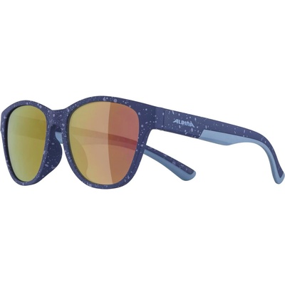 Alpina Детски слънчеви очила Alpina Kid's Flexxy Cool II Mirror S3 Sunglasses - Blue / Lilac Matt / Smoke Pink Mirror - размер One Size (205-5200-0111)