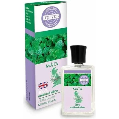 Topvet 100% silice Máta 10 ml