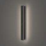 Brilagi - Външно стенно LED осветително тяло LINEAR LED/12W/230V 4000K IP65 черно (BG2420)