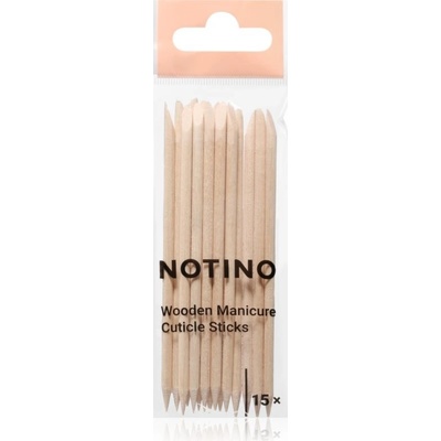 Notino Nail Tools Wooden Manicure Cuticle Sticks drievko na zatláčanie nechtovej kožičky 15 ks
