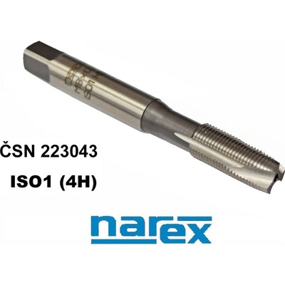 Závitník strojní M10x1,0 HSSE ISO1 B s lamačem , Narex N-3043-M10x1,0-HSSE-ISO1B