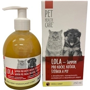 PHC Šampón LOLA antiparazit. pre psy a mačky 250 ml