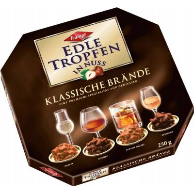 Trumpf Edle pralinky s oříšky s klasickou brandy 250 g