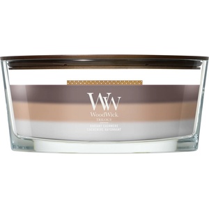 WoodWick Свещ WoodWick Trilogy Radiant Cashmere с лодка