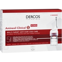 Vichy Dercos Aminexil Clinical 5 Multi-Targed Anti-Hair Loss Treating Care pre ženy 21 x 6 ml