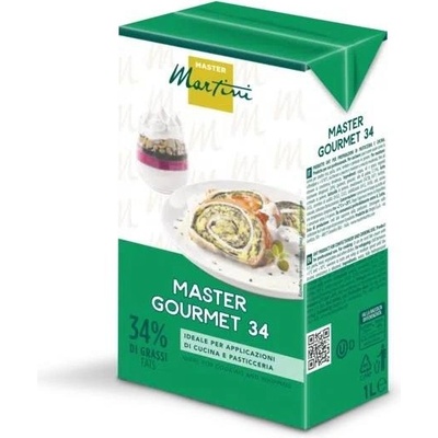 Rostlinná šlehačka neslazená Master Gourmet 34% (1 l)