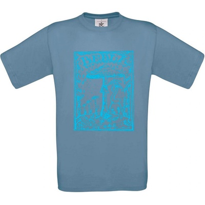 Pánské tričko Bedla modrá