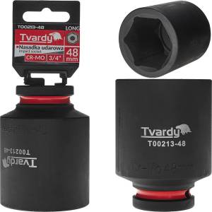 Tvardy Ударна вложка удължена 3/4" 6-стен 48mm CR-MO 82111 (T00213-48)