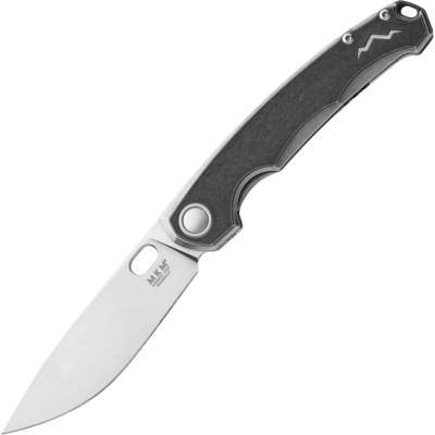 MKM ECLIPSE Stonewashed titanový rám + Tmavý stonewashed titanový overlay CPM MAGNACUT MK EL-GYBK