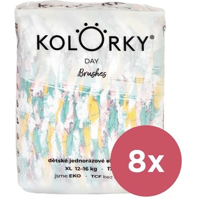 KOLORKY DAY štetec XL 12-16 kg 136 ks