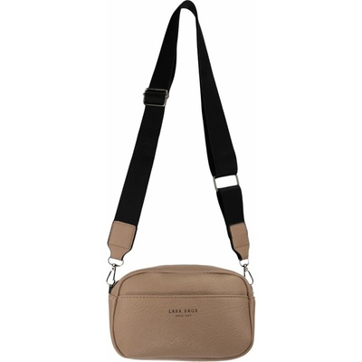 CLARRY dámska crossbody koženková kabelka taupe