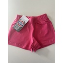 JOYCE dívčí kraťasy s elastanem BASIC shorts růžová