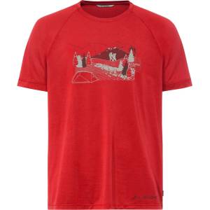 Vaude Мъжка тениска Vaude Gleann T-Shirt II T-shirt - Mars Red - размер XL (216-7624-0514)