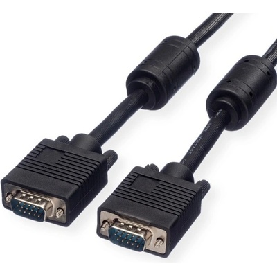 Roline Кабел Roline 11.04. 5652, от VGA(м) към VGA(м), 2m, черен (11.04.5652)