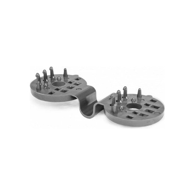 BRADAS Upínací spona BUNGEE CORD CLIPS šedá