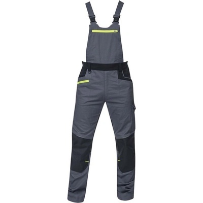 Ardon 4XSTRETCH montérkové nohavice s náprsenkou SIVÉ H6098